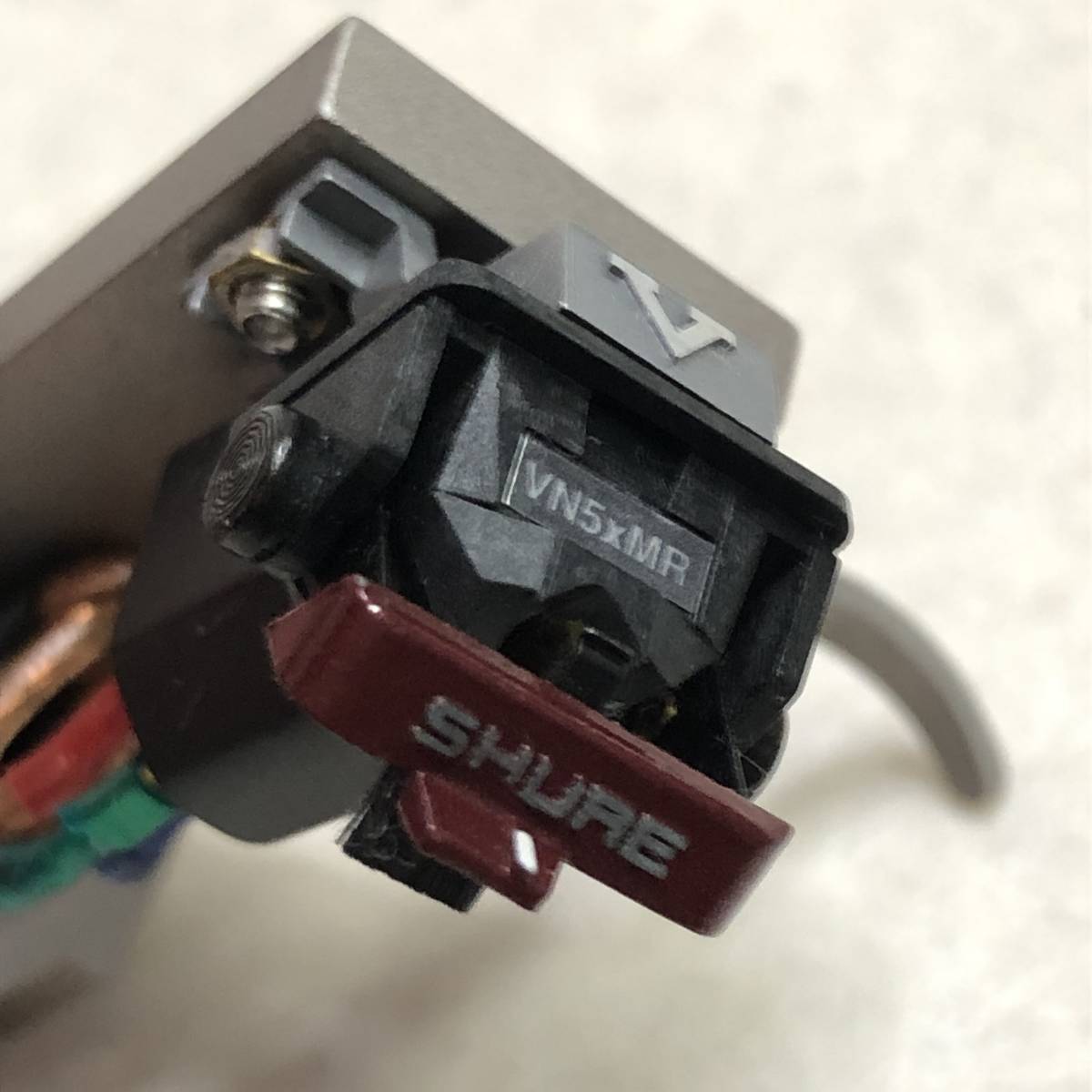 【SHURE シュアー V15Vx VN5xMR MMカートリッジ ortofon オルトフォン ヘッドシェル 現状品】