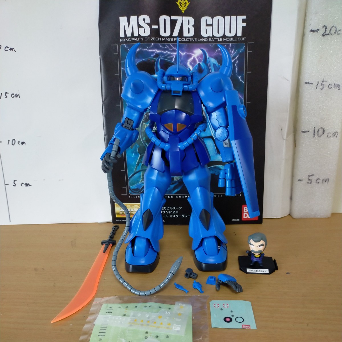  MG 1/100 MS-07B グフver2.0 青き巨星 素組 完成品 ガンダム ジャンク ガンプラ ランバ ラル セリフ入り フィギュア HG ジオン軍 ザク(完成品)｜売買されたオークション情報、yahooの商品情報をアー 完成品