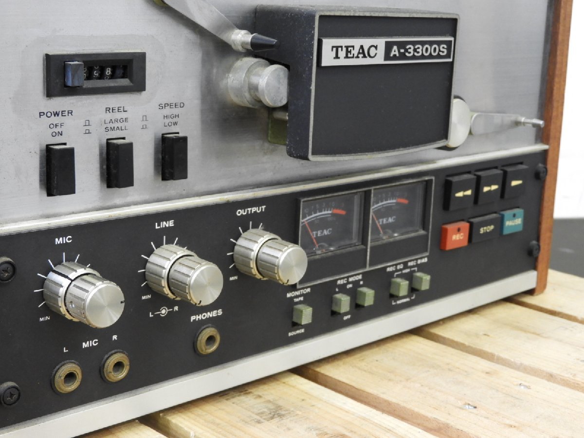 ☆ TEAC ティアック A-3300S オープンリールデッキ ☆ジャンク☆ TEAC