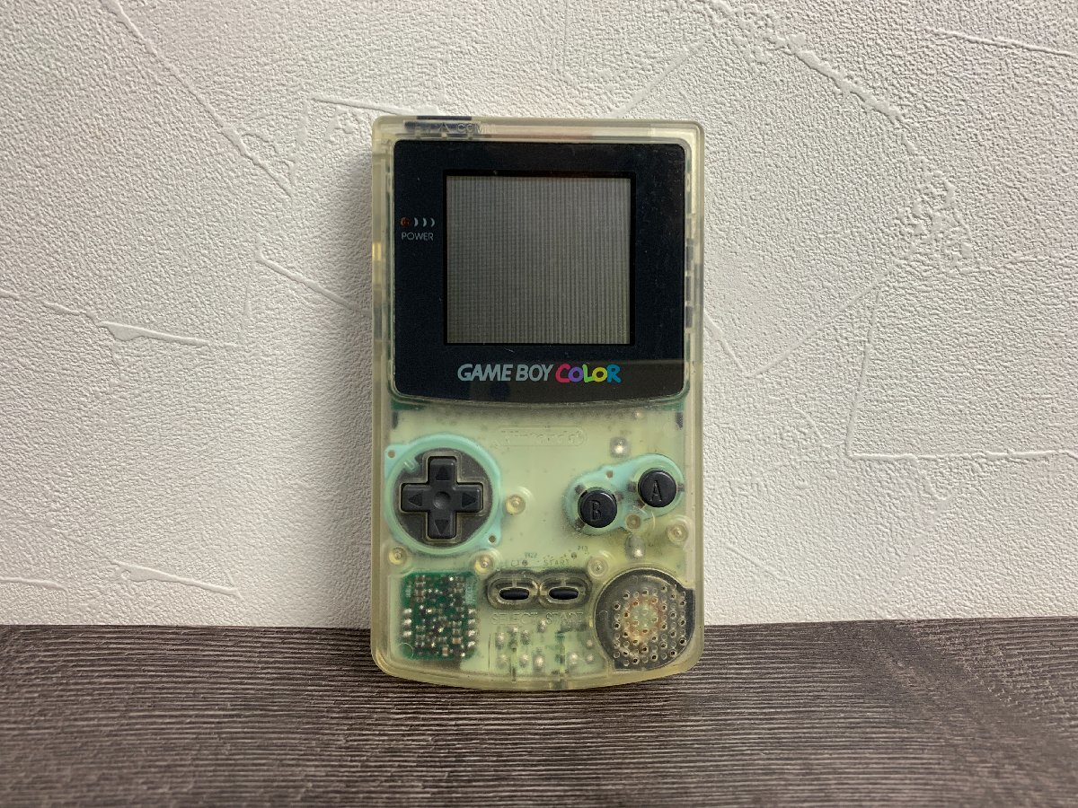スケルトン ゲームボーイカラー 本体 - COLOR ジャンク品 BOY