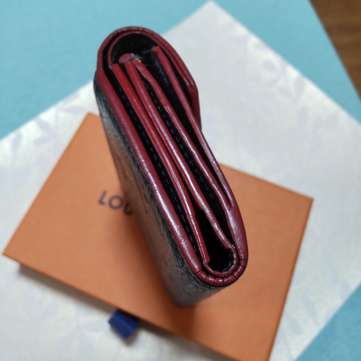 ☆ LOUIS VUITTON ルイヴィトン 三つ折り財布 ポルトフォイユ ゾエ