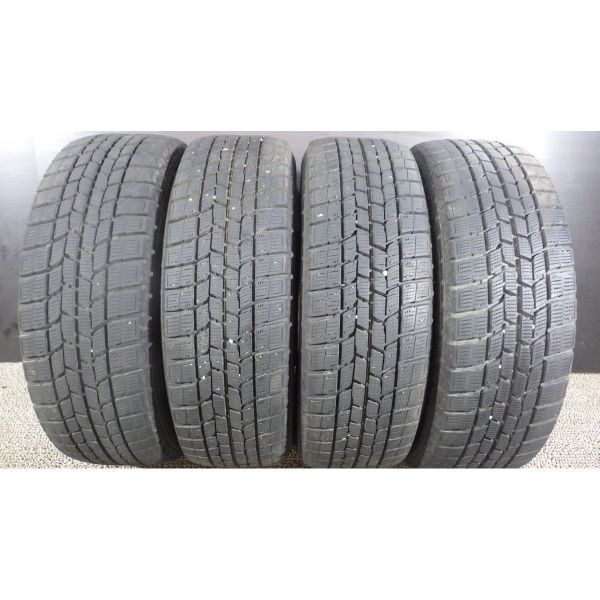 グッドイヤー ICE NAVI 6 195/65R15 4本SET◎2020年製8~9分山スタッドレス◎中古 1本にパンク修理歴あり◎旭川手渡し可◎エスクァイア等に