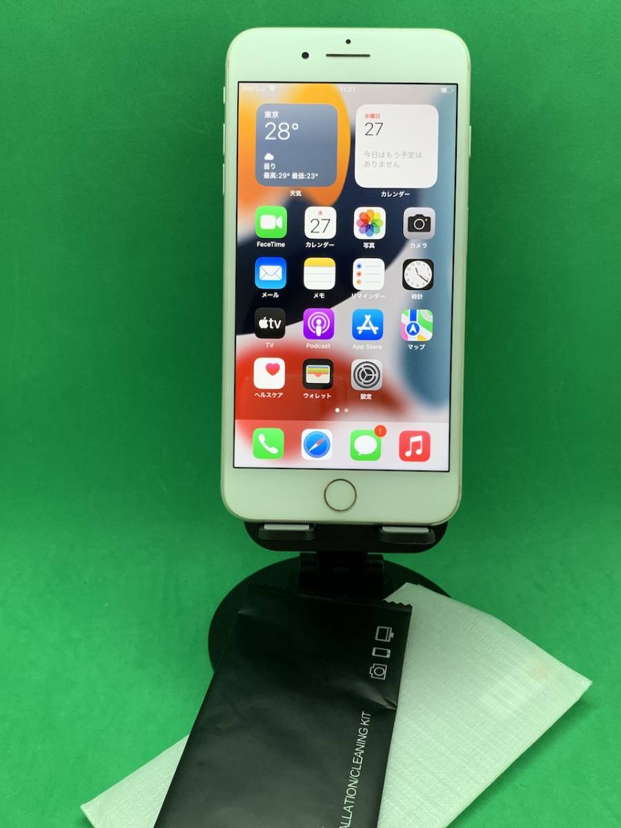 ☆バッテリー新品 iPhone7 Plus 128GB SIMロック解除済み 最大容量100 