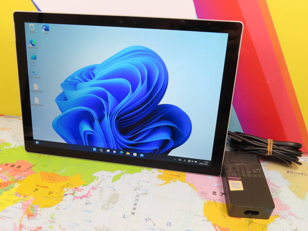 極美品 マイクロソフト Surface Pro6 1796 i5-8350u 128gb 8gb 12.3