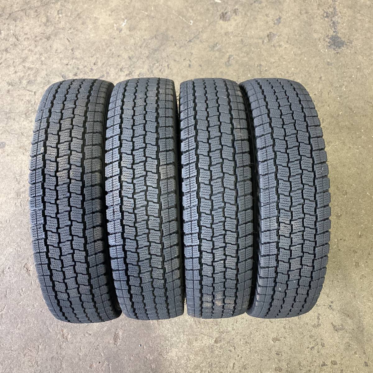 [T0215J5S] 145R12 6PR LT グッドイヤー アイスナビ CARGO PRO 2020年製 スタッドレスタイヤ 4本