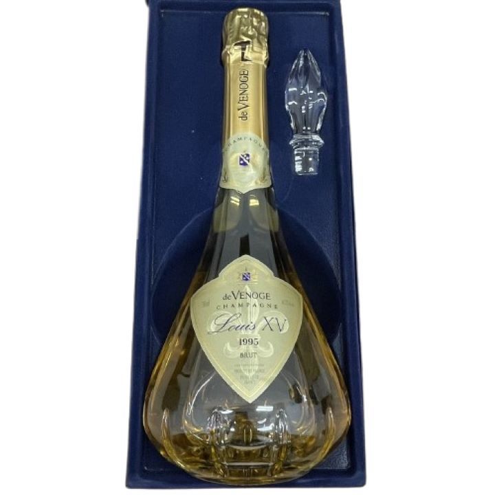 未開栓】ドゥ ヴノージュ ルイ 15世 1995 750ml 12% シャンパン 元箱