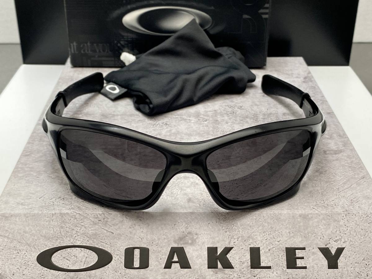 偏光 OAKLEYオークリー PITBULLピットブル マットブラックつや消し黒 