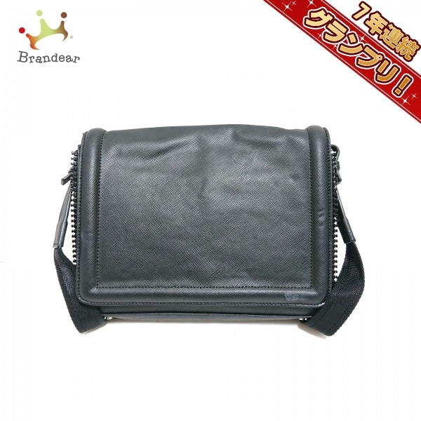 ディーゼル DIESEL ショルダーバッグ - レザー 黒 バッグ