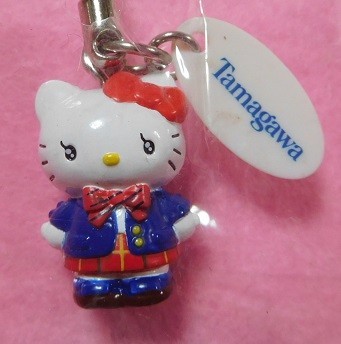 ☆レア☆2008☆玉川学園オリジナルバージョン ハローキティ根付け