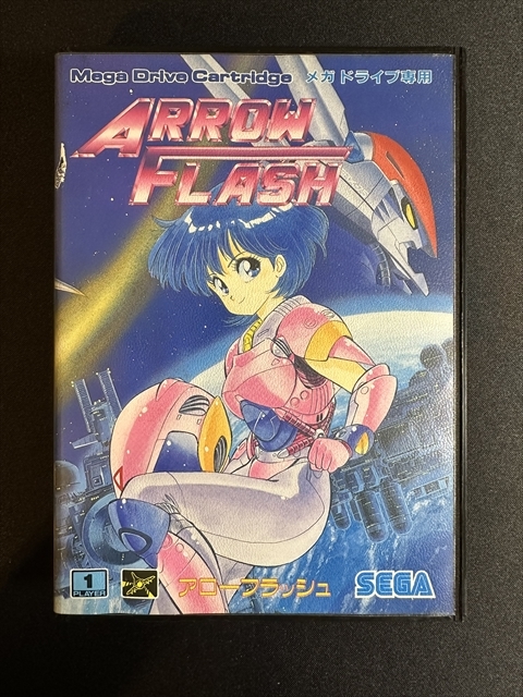 稀少 MD メガドライブ アローフラッシュ ARROW FLASH