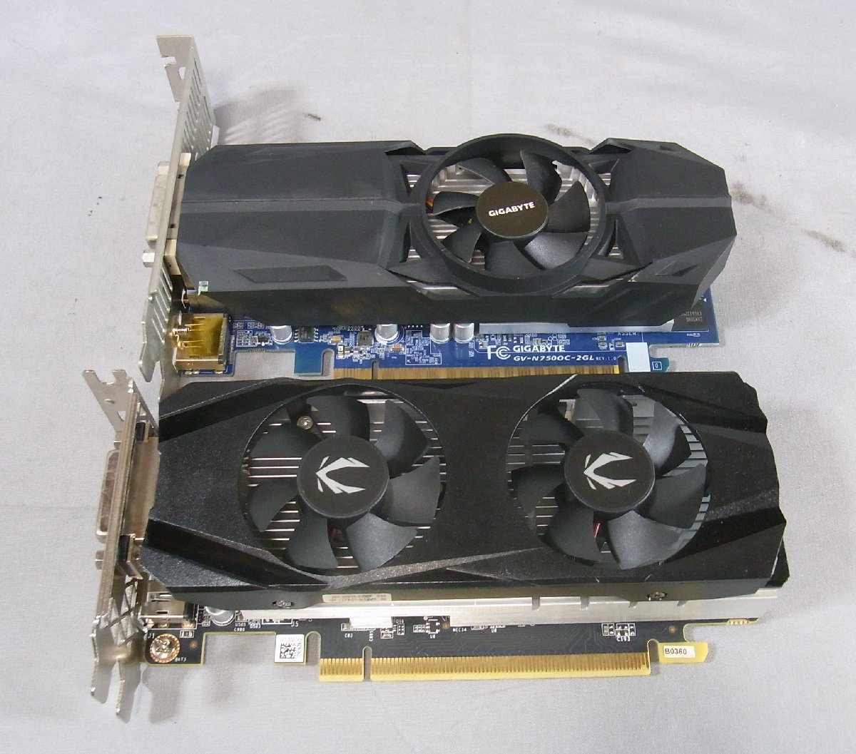 ゆページ B36994 O-08249 GeForce GTX1650 GTX750 2台セット ジャンク 【公式通販】
