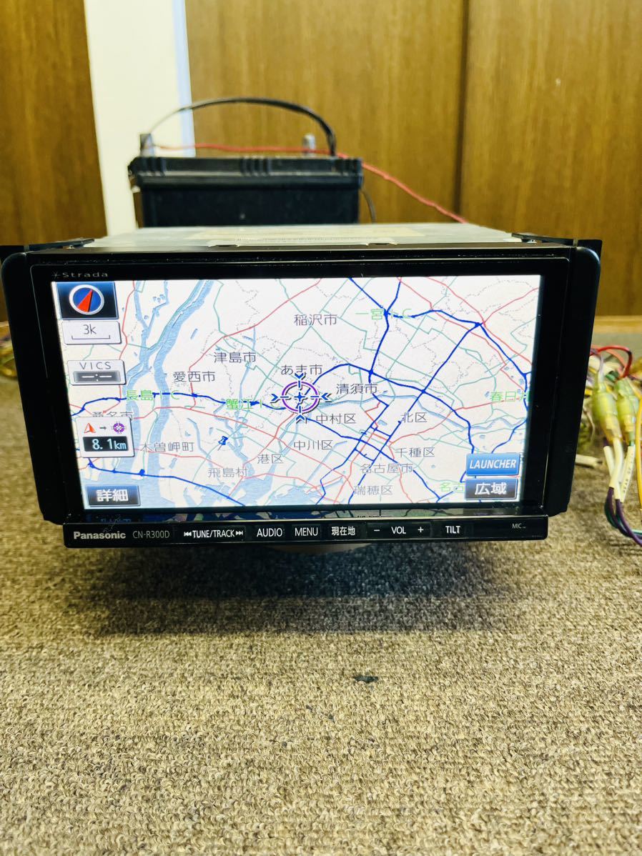 Panasonic strada パナソニック ストラーダ CN-R300D メモリーナビ