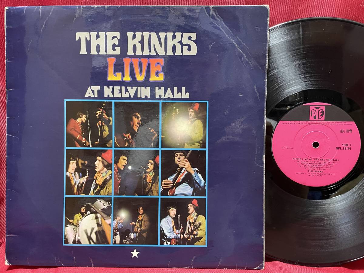 ◇UKorgMONO盤!◇THE KINKS◇LIVE AT KELVIN HALL◇ ロック、ポップス