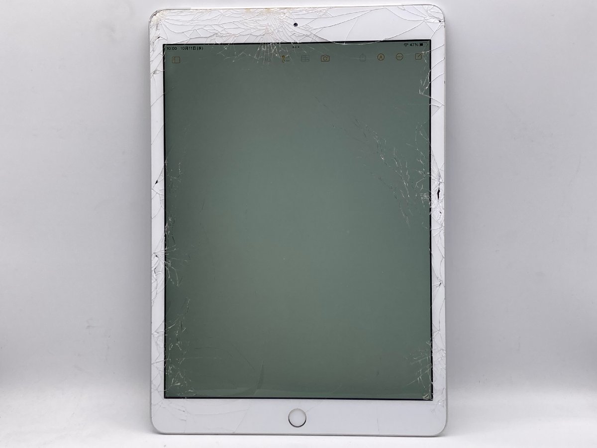 中古・ジャンク】液晶画面割れ 他 Apple iPad 7th Wi-Fi+C 32GB au解除
