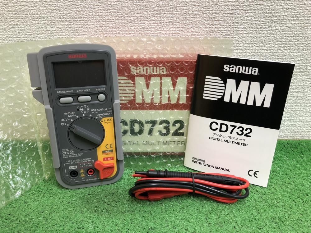 005▽未使用品▽サンワ デジタルマルチメーター CD732