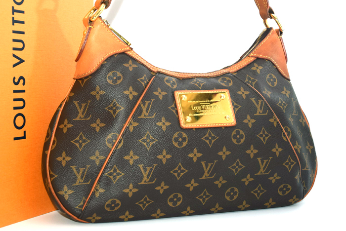 超美品】 ルイヴィトン LouisVuitton モノグラム テムズ レディース 
