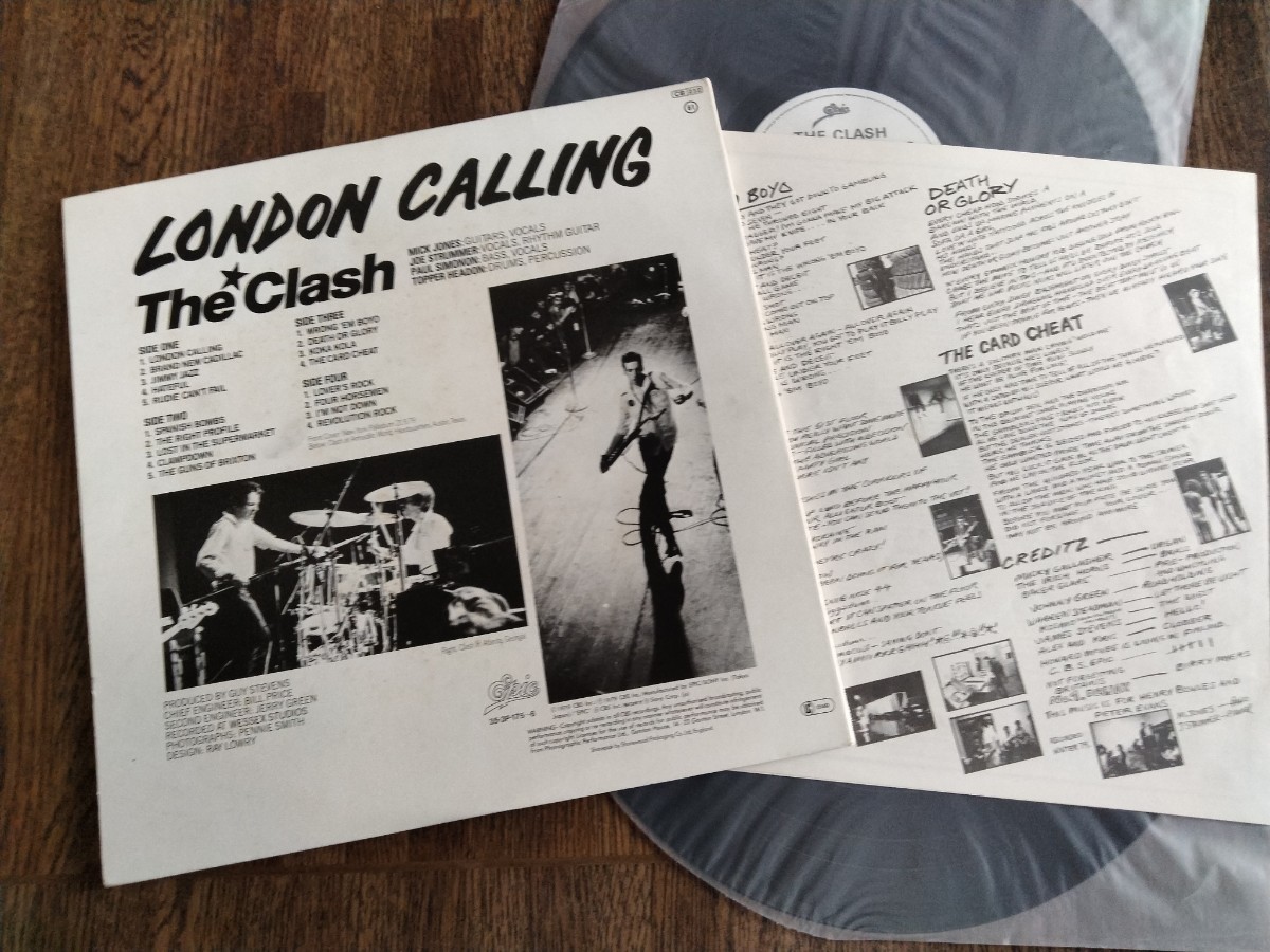 the clash. LONDON CALLING.ザ・クラッシュ、ロンドンコーリング、日本