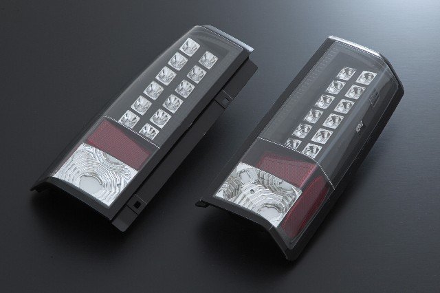 テールランプ LED ブラック シボレー アストロ 1985～2004 シボレー アストロ LED クリスタル テール GMC&frasl;サファリ