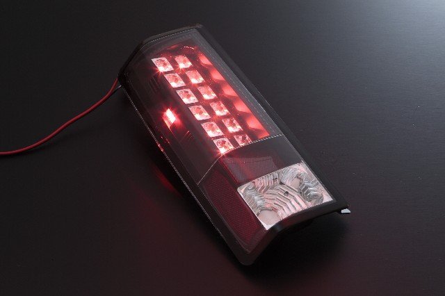 テールランプ LED ブラック シボレー アストロ 1985～2004 シボレー アストロ LED クリスタル テール GMC&frasl;サファリ