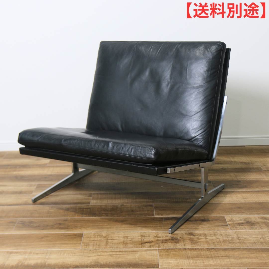  革製シングルソファ BO-EX BO-561 ヨルゲン カストホルム デンマーク 北欧 ラウンジチェア ヴィンテージ T3(革製)｜売買されたオークション情報、yahooの商品情報をアーカイブ公開 - オークファ 革製