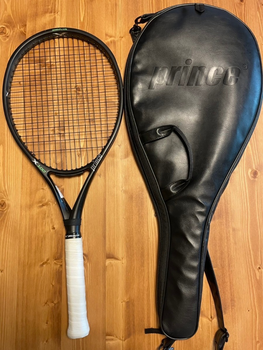 美品 テニス ラケット プリンス X 100 MID PLUS Prince 0 テニス