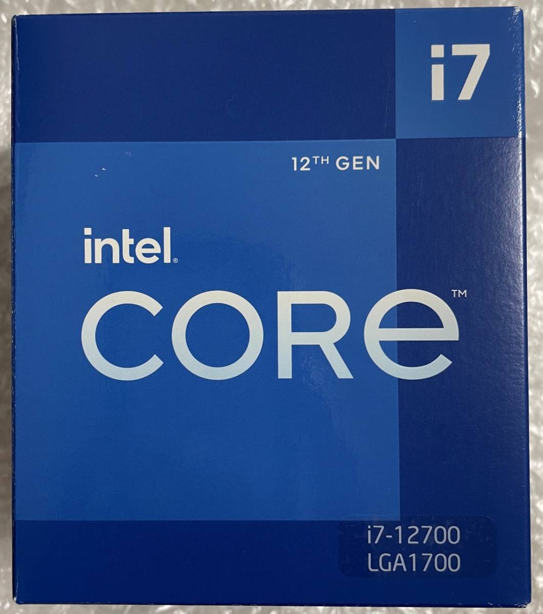 Intel i7-12700 CPU 3年11ヶ月使用 CPU i7-12700 2個セット 【公式通販】