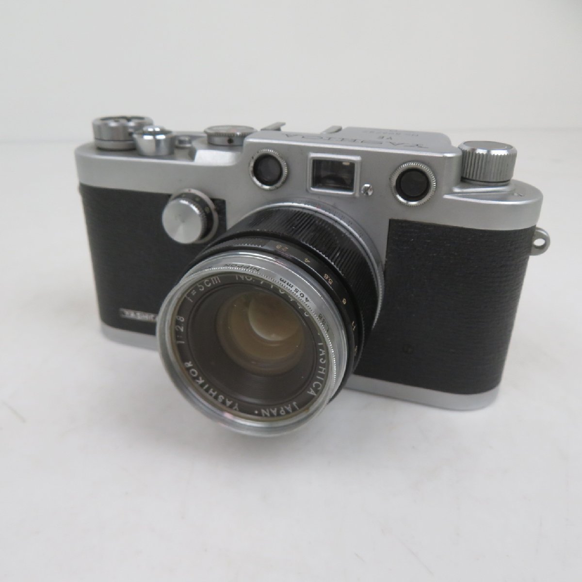 YE YASHIKOR ヤシカ ① f=5cm1:2.8 LENDS⁄YASHIKOR 【動作確認済
