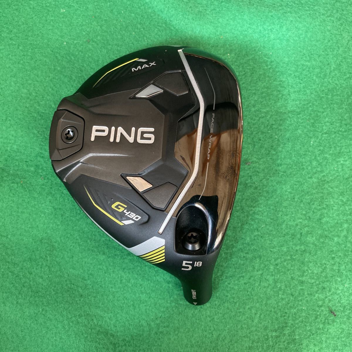 PING G430 MAX フェアウェイウッド 5W ヘッド単品 ヘッドカバー PING G430 MAX フェアウェイウッド 5W ヘッド単品 ヘッドカバー