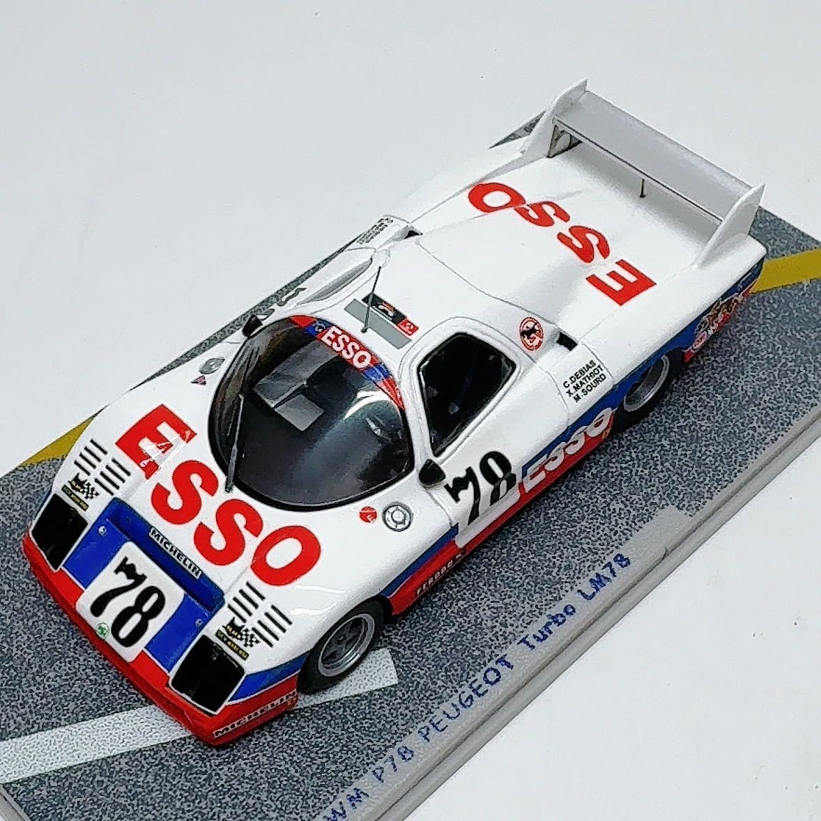 【K1】1/43 BIZARRE BZ015 WM PEUGEOT #78 LM78 ルマン