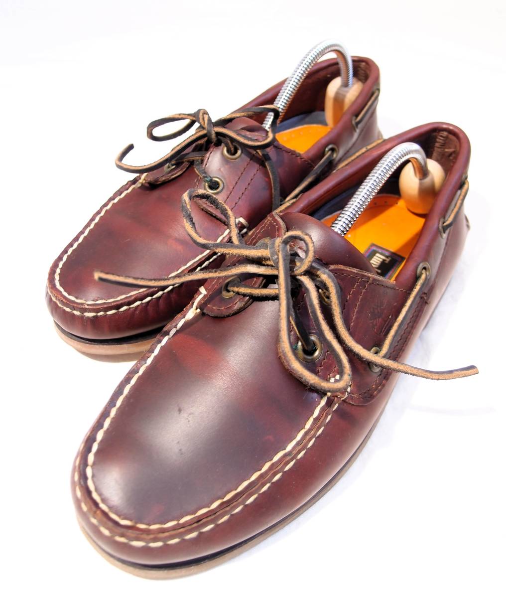  ティンバーランド クラシック ボート 2アイ シューズ 25077 / Timberland CLASSIC BOAT 2EYE SHOES デッキシューズ(男性用)｜売買されたオークション情報、yahooの商品情報をアーカイブ公開 - オークファ 靴