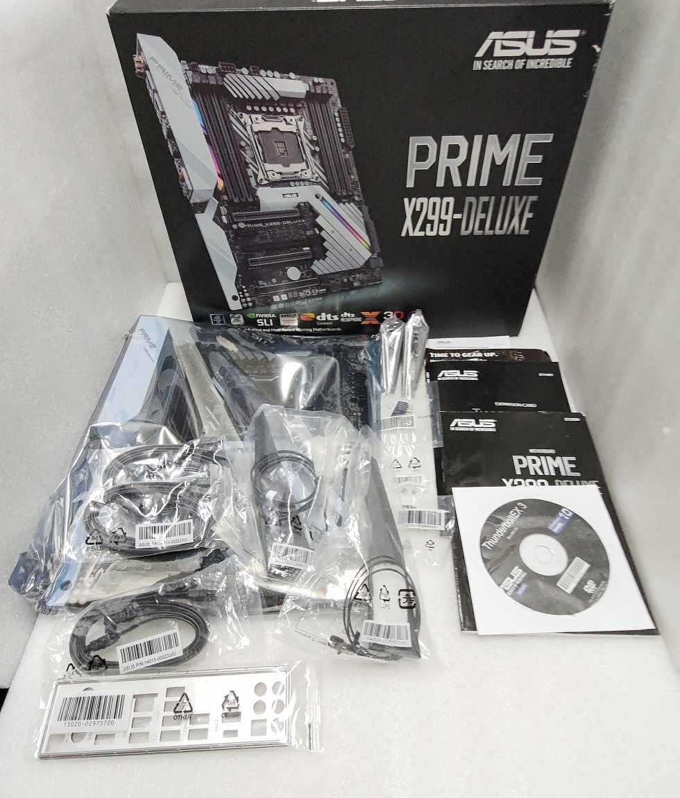 ASUS PRIME X299-DELUXE マザーボード （OLED不具合） PRIME X299