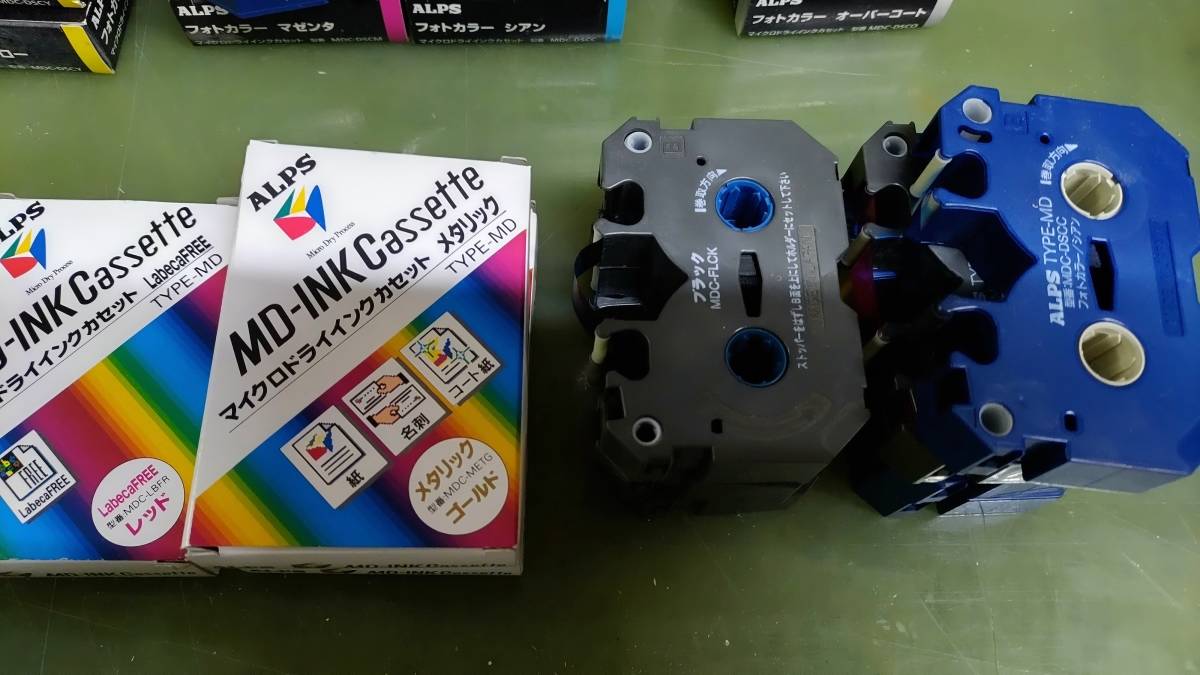 ALPS アルプス マイクロドライインクカセット アルプス電気 ALPS製