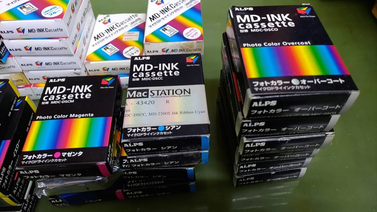 ALPS アルプス マイクロドライインクカセット アルプス電気 ALPS製