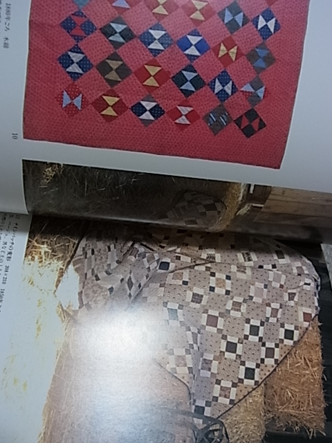 アメリカン・アンティーク・キルト　マーガレット　M．ガビガー　野原チャック　127ページ　主婦の友社　貴重本_10