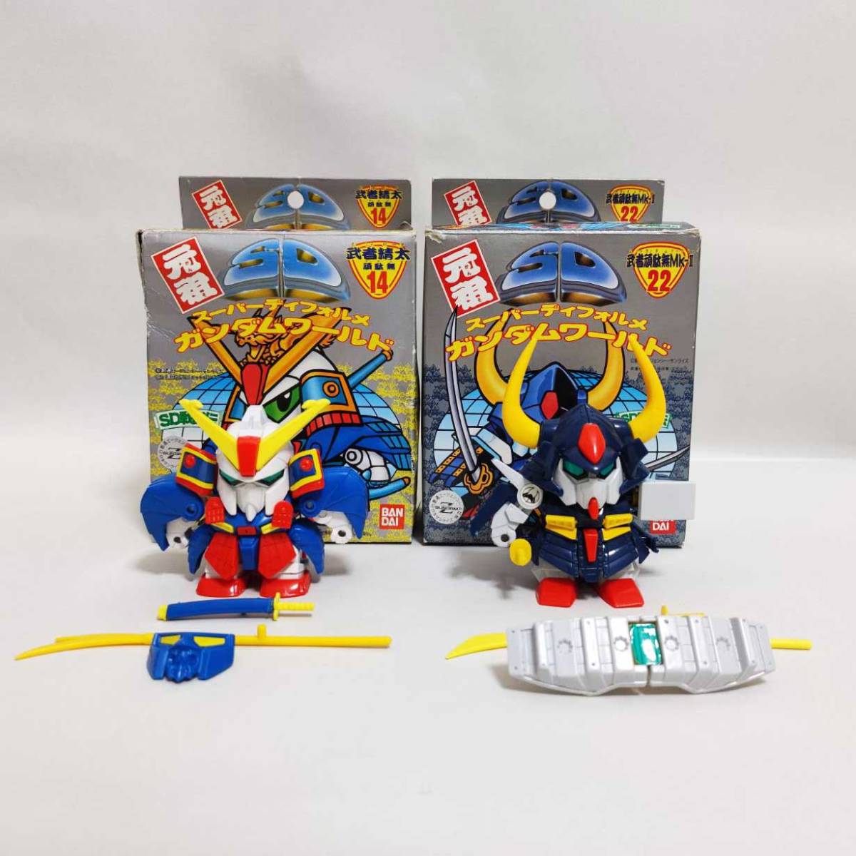 元祖SDガンダム - | ミニコレクション MARK-1 武者精太頑駄 武者頑駄無 