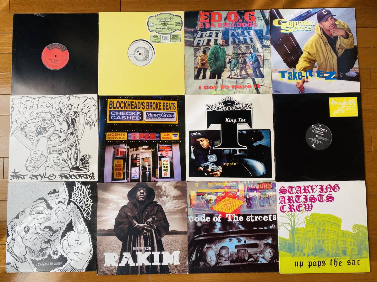 hiphopレコード60枚以上セット MID90‘黄金期レア盤多数早い物勝ち豪華まとめ売りラップ ヒップホップ R&B_2