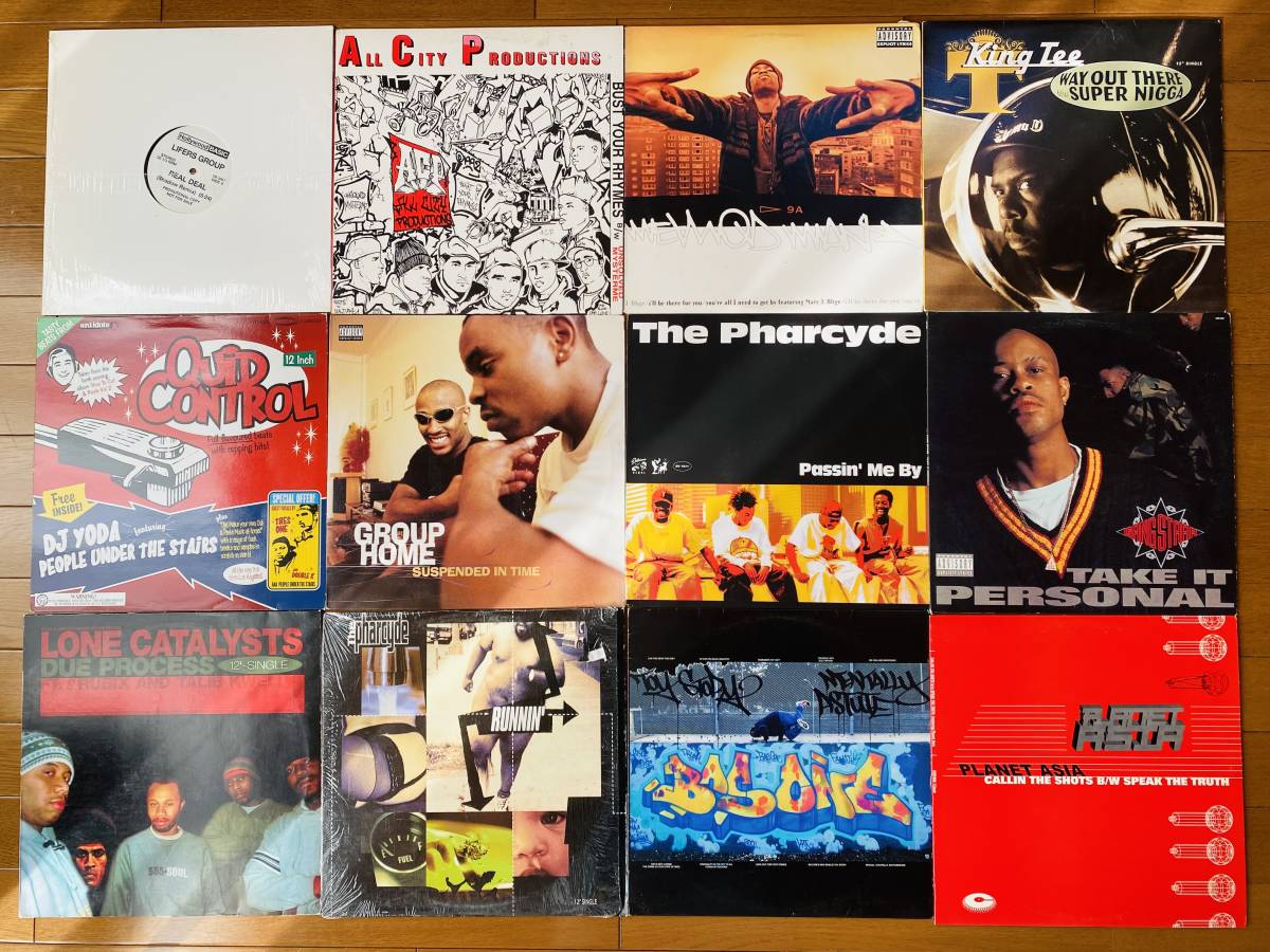 hiphopレコード60枚以上セット MID90‘黄金期レア盤多数早い物勝ち豪華まとめ売りラップ ヒップホップ R&B_3
