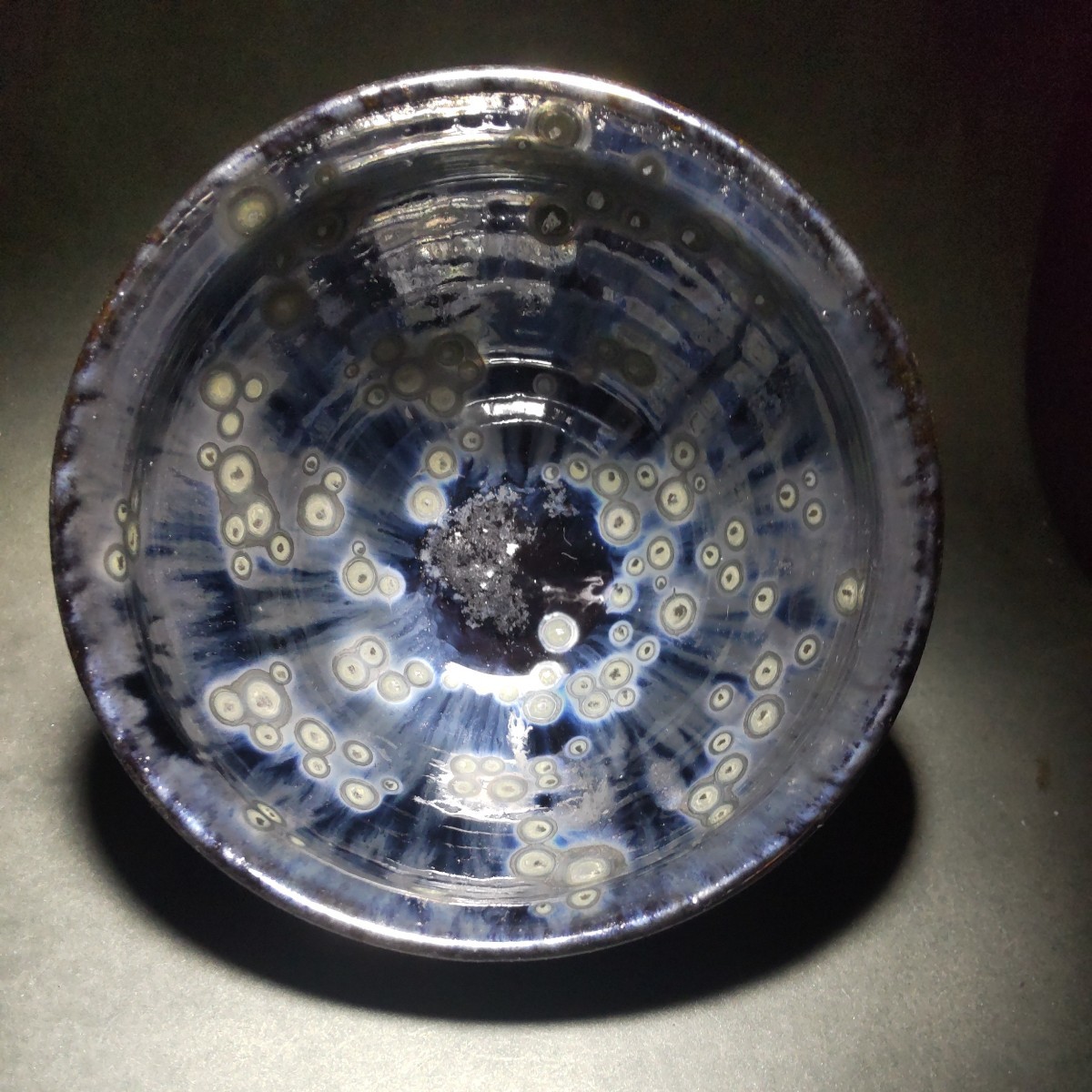 茶道具 曜変天目 茶碗 窯変 天目茶碗 共箱 抹茶碗 抹茶茶碗 時代 茶道