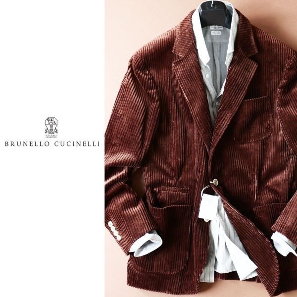 dn657○BRUNELLO CUCINELLIブルネロクチネリ○リッチコーデュロイ