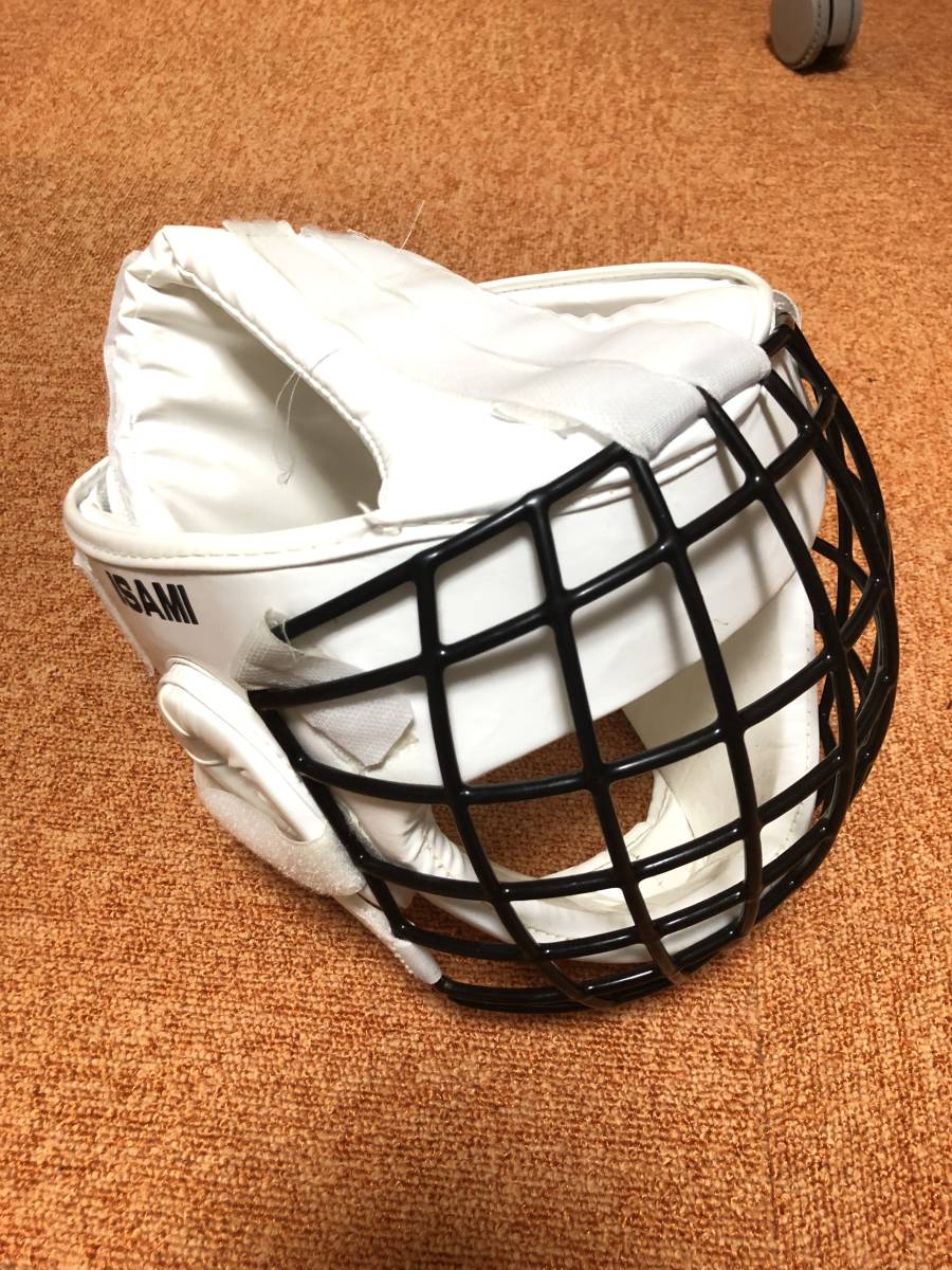 ◆送料込！イサミ(ISAMI)ヘッドガード！空手用！小学生！◆