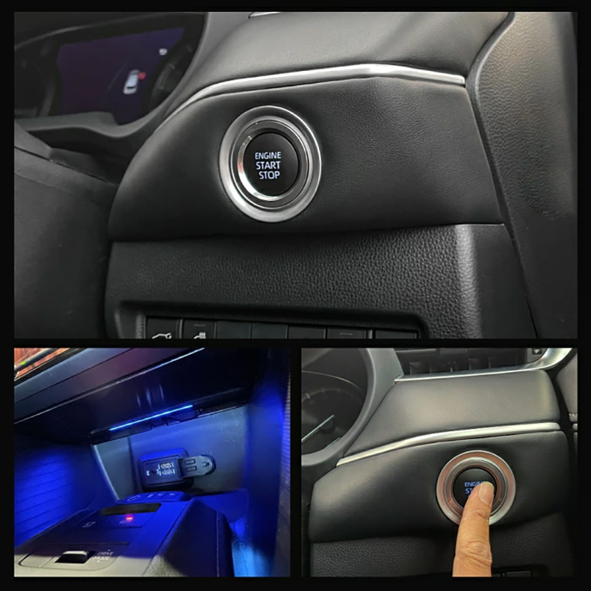 20%OFF ! 80ハリアー エンジンスタータースイッチ移設キット 改良型