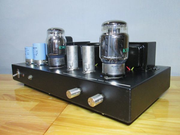 □三栄無線 SA-560 (改) KT88 シングル真空管ステレオパワーアンプ
