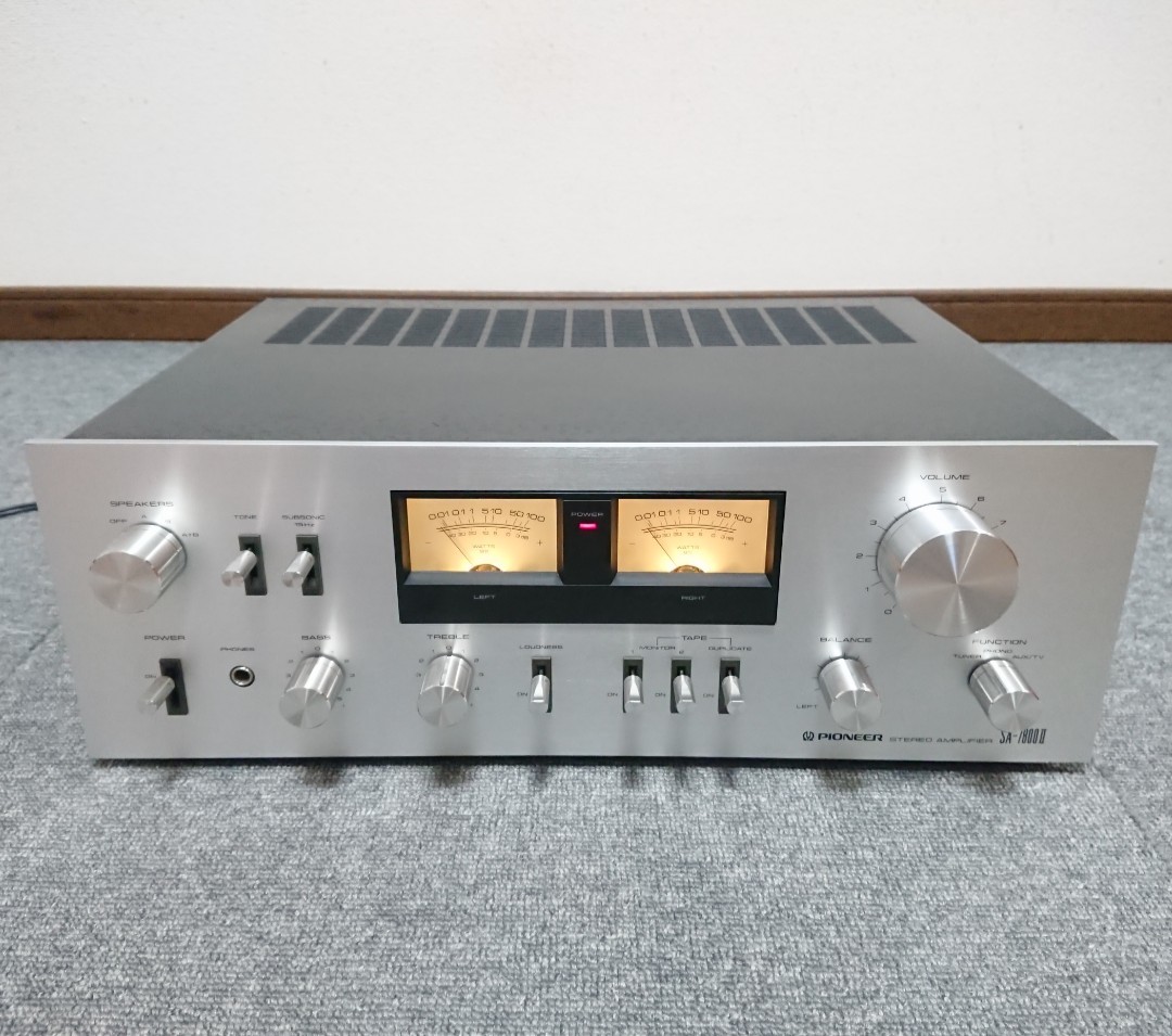 Pioneer SA-7800IIプリメインアンプ　音出し確認済み PIONEER パイオニア SA-7800Ⅱ プリメインアンプ 音出し動作確認済み