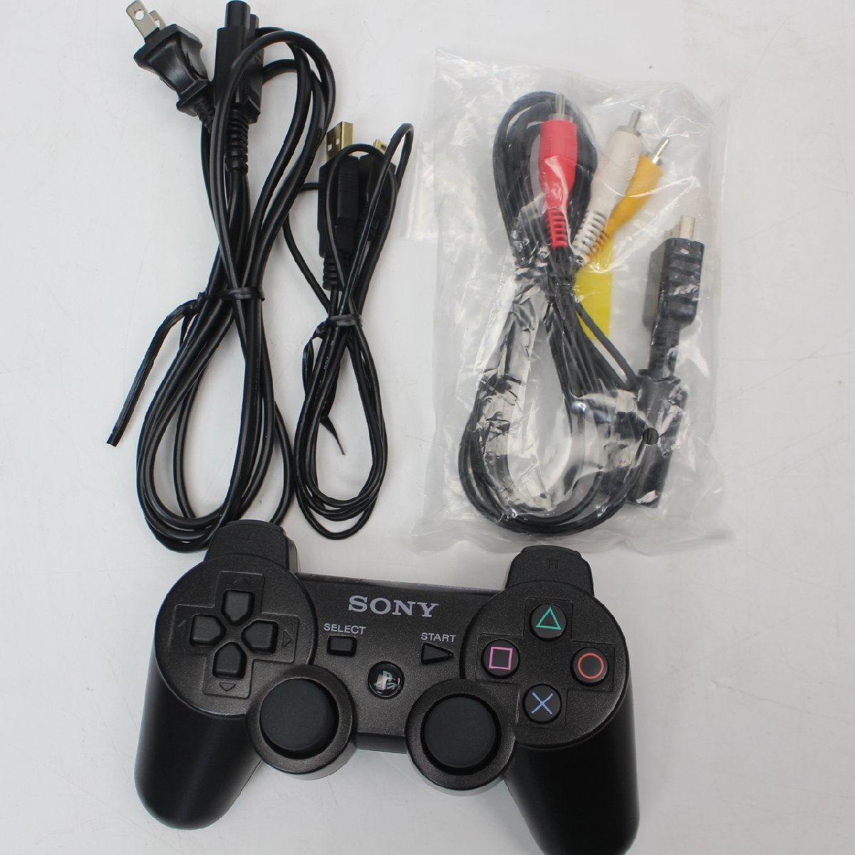 273)【1円スタート♪】PS3 本体 320GB ブラック FFデザイン SONY