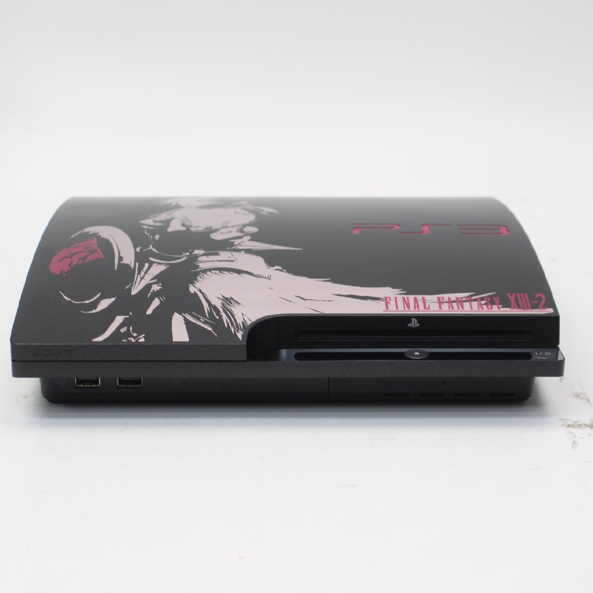 273)【1円スタート♪】PS3 本体 320GB ブラック FFデザイン SONY