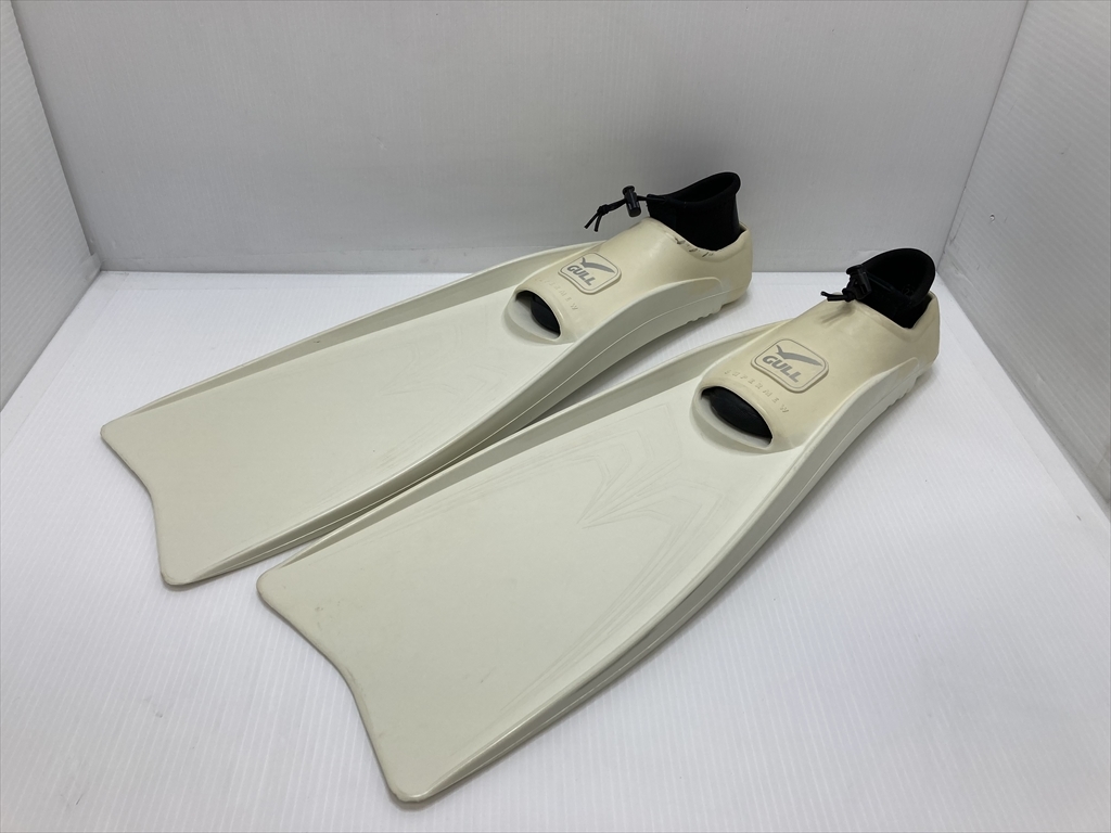 下松)GULL ガル フィン SUPERMEW スーパーミュー Sサイズ 23cm 変色あり 現状品 ◆★J231028R02B KK28A