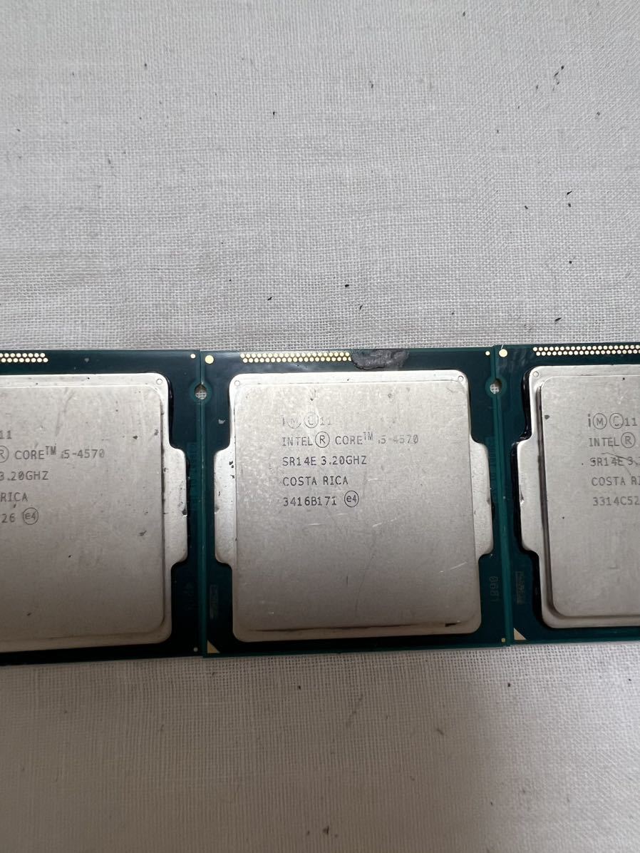 Core Intel CPU 3枚セット i5-9500 i5 INTEL 中古完動品 デスクトップ i5-