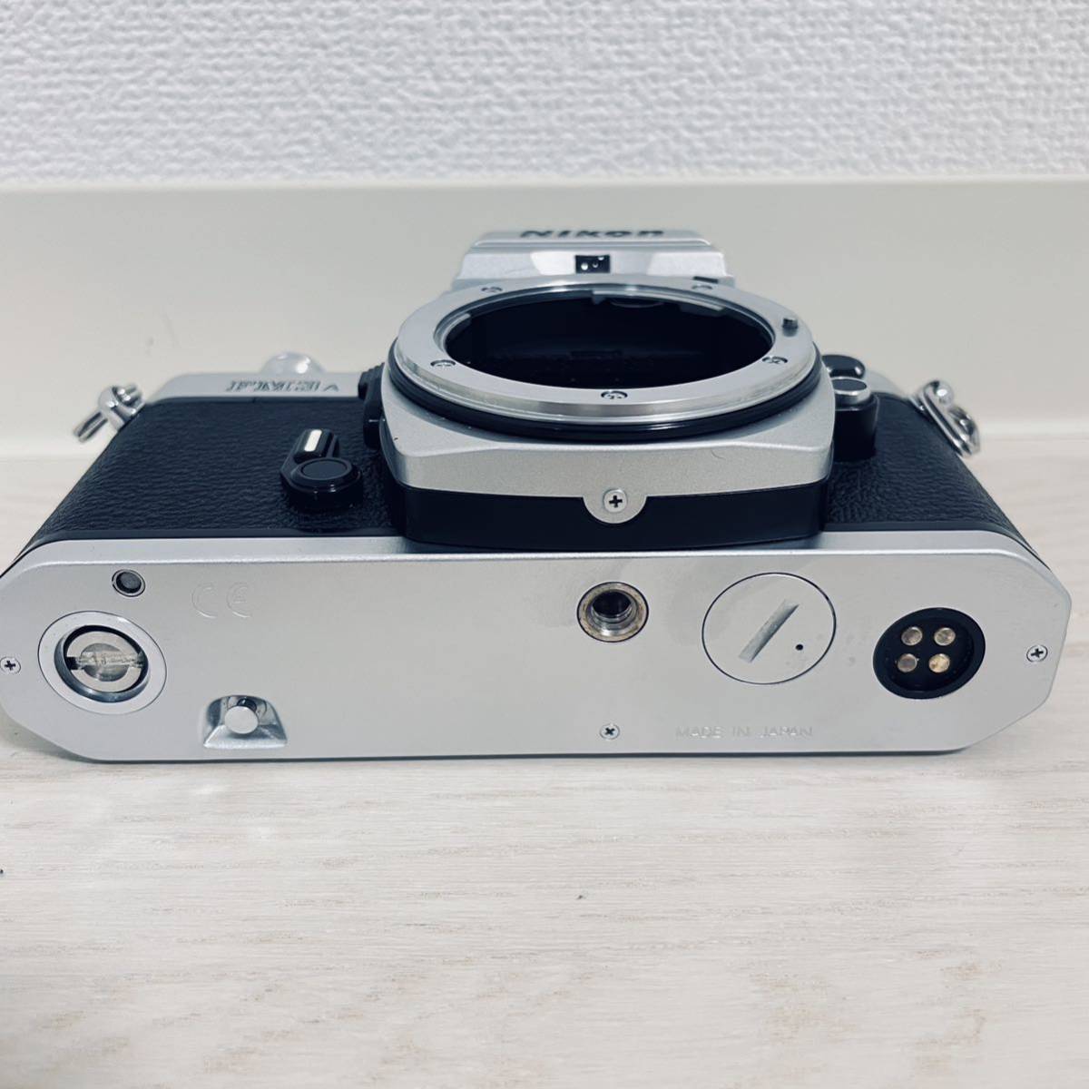 ニコン Nikon FM3A シルバー ボディ 外観大きな傷汚れなし 光学カビ