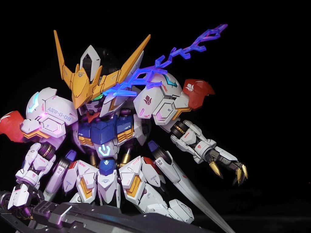 MGSD ガンダムバルバトス ガンプラ 全塗装 完成品 バルバトス 改造 