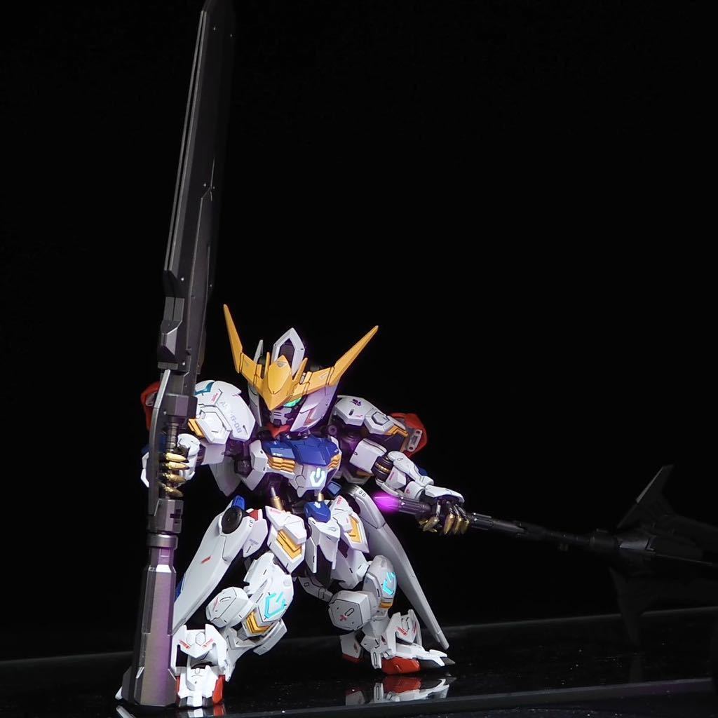 MGSD ガンダムバルバトス ガンプラ 全塗装 完成品 バルバトス 改造 